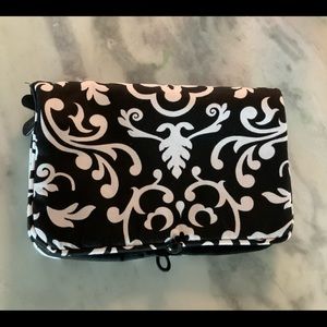Thirty-one Black and White Jewelry Roll